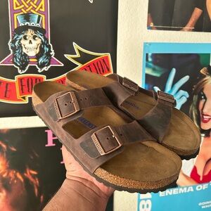 Birkenstock Dark Brown Arizona Size 13(46)